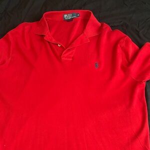 Polo by Ralph Lauren Vibrant Red Men's Polo Shirt